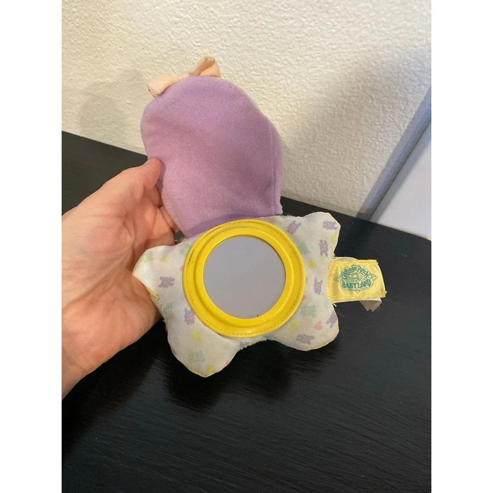 CABBAGE PATCH Babyland INFANT GRABBER Rattle Mirror toy for doll‎ 1988